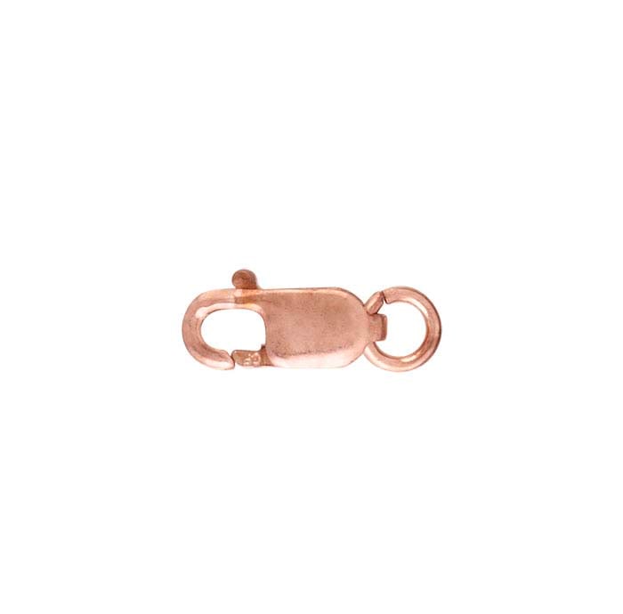 14/20 Rose Gold-Filled Lobster Clasp with Open Ring