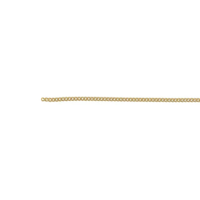 18K Yellow Gold Fine Curb Chain