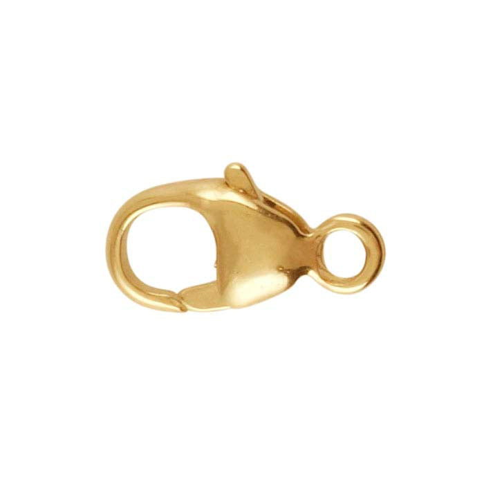 Teardrop Lobster Clasp with Closed Ring