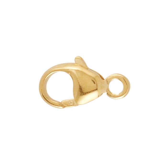 Teardrop Lobster Clasp with Closed Ring