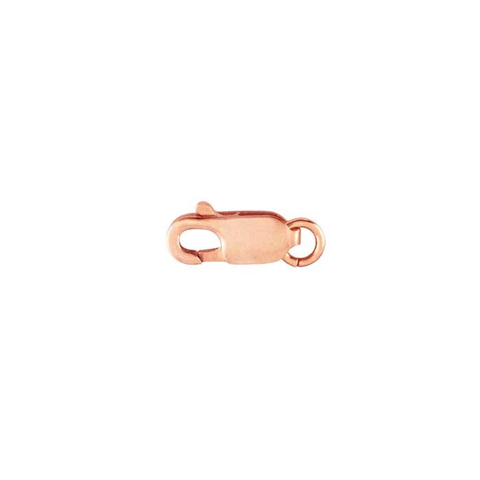 14/20 Rose Gold-Filled Lobster Clasp with Open Ring