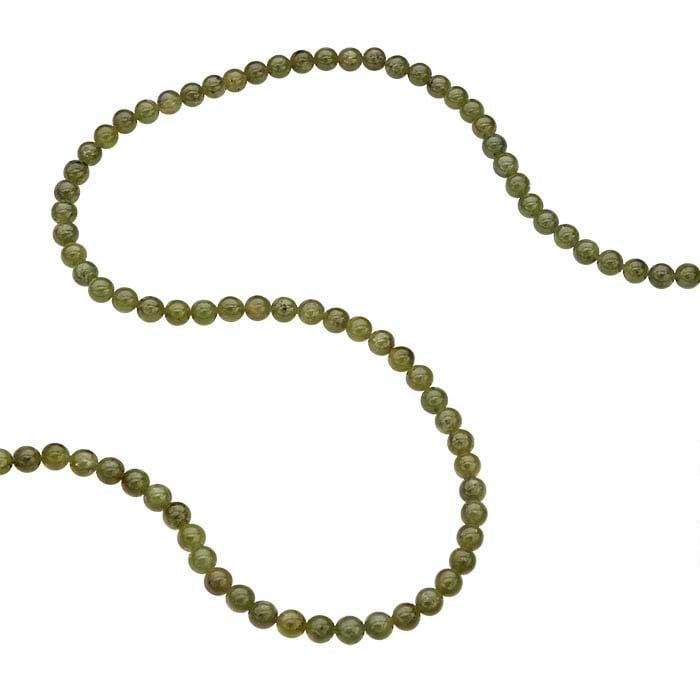 Filo di Perline Rotonde in Giada da 4mm
