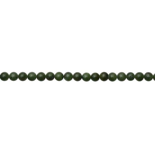 Jade 8 mm apvalių karoliukų gija