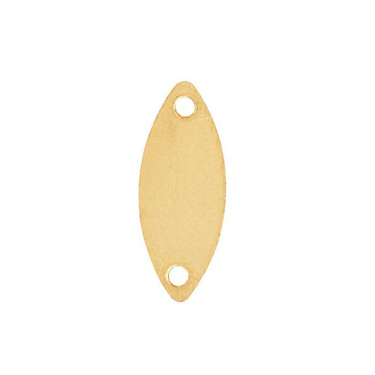 14/20 Geel Goud Gevuld Marquise Schakel Component
