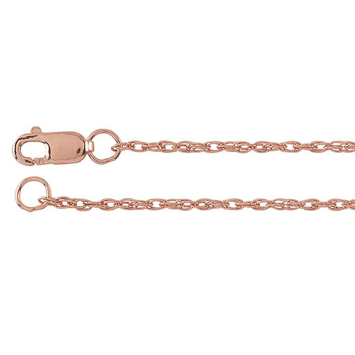 14/20 Rose Gold-Filled Double Rope Chain