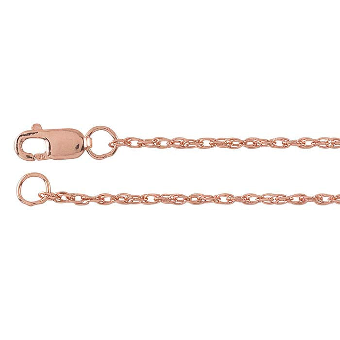 14/20 Rose Gold-Filled Double Rope Chain
