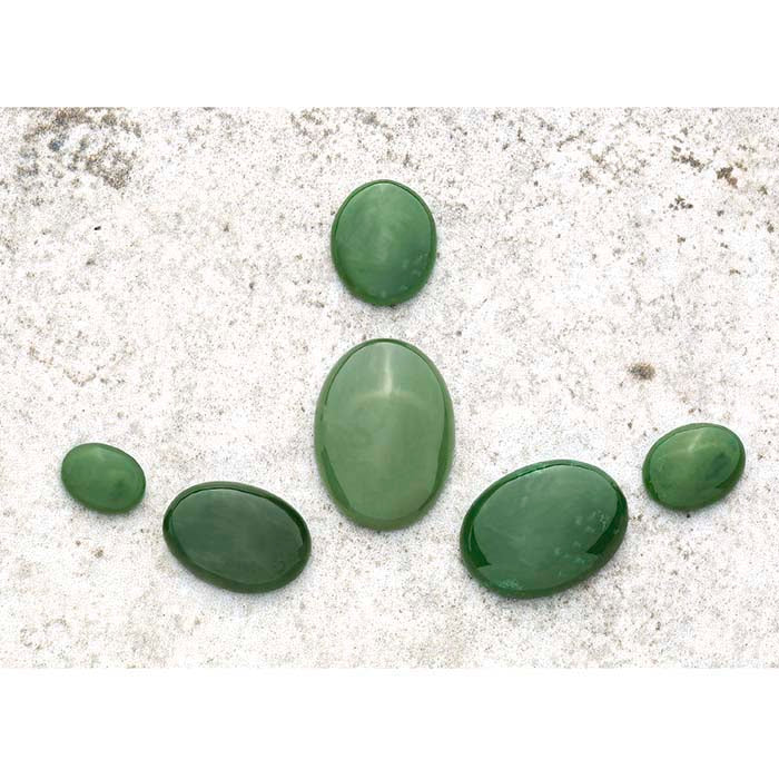 Nephrite Jade Oval Cabochon
