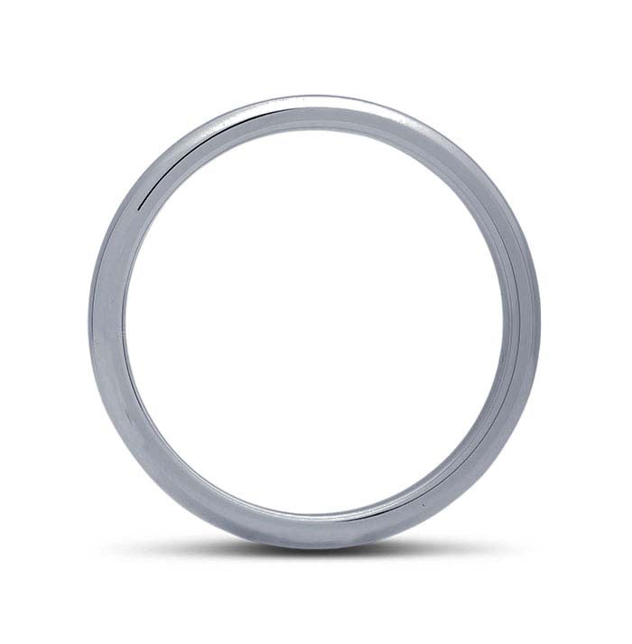 Nordt Platinum Comfort Fit Wedding Band