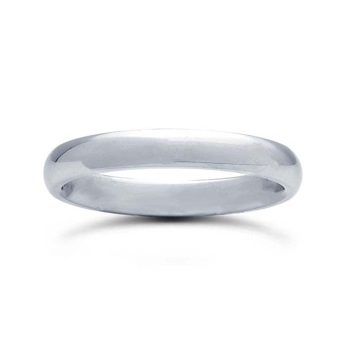 Nordt Platinum Comfort Fit Wedding Band