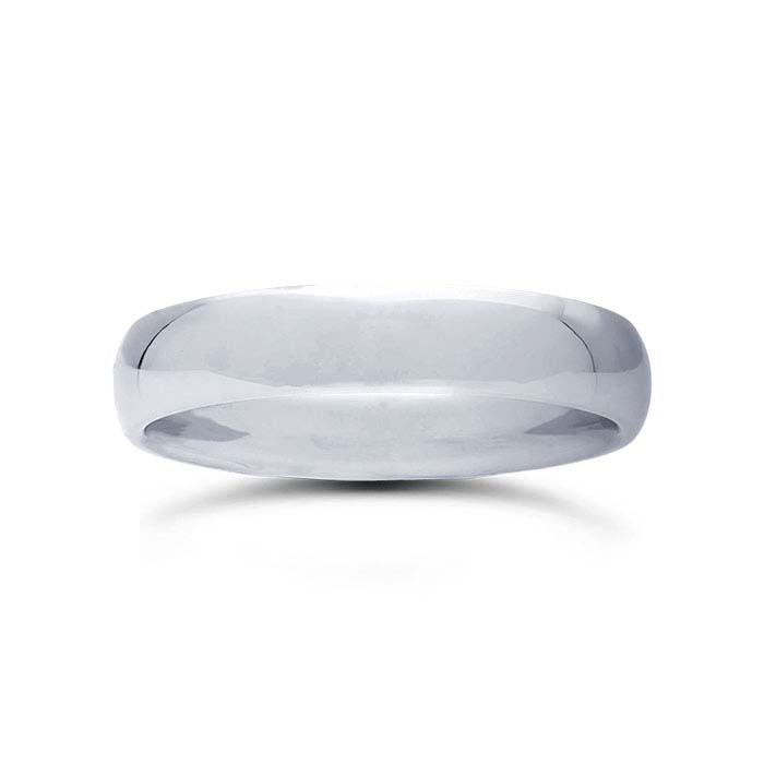 Nordt Platinum Comfort Fit Wedding Band