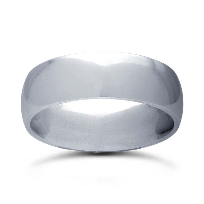 Nordt Platinum Comfort Fit Wedding Band