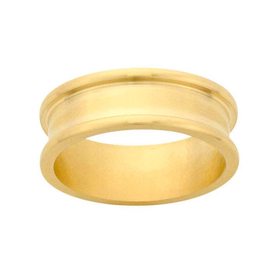 Nordt 14K Yellow Gold 4mm Channel Ring