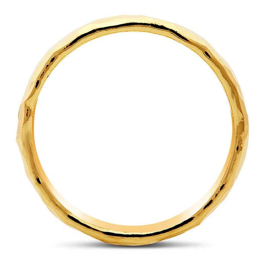 12/20 Yellow Gold-Filled Hammered Band