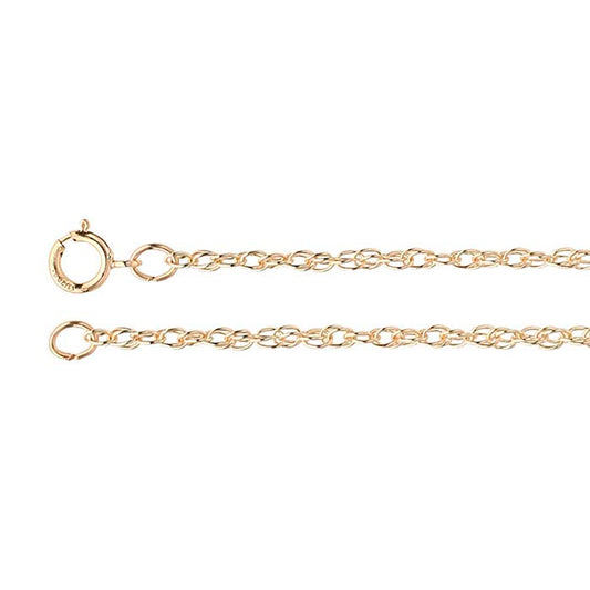 14/20 Yellow Gold-Filled Double-Rope Chain