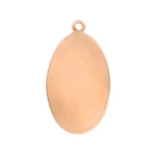 Copper Oval Component