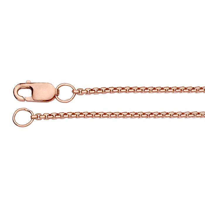 14/20 Rose Gold-Filled Rounded Box Chain