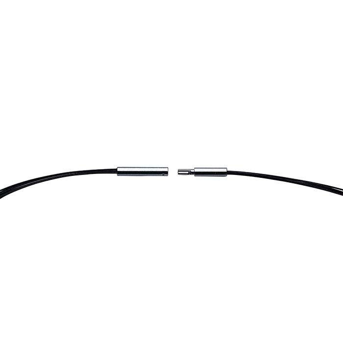 Stainless Steel Black 0.4mm 7-Strand Cable Neck Wire