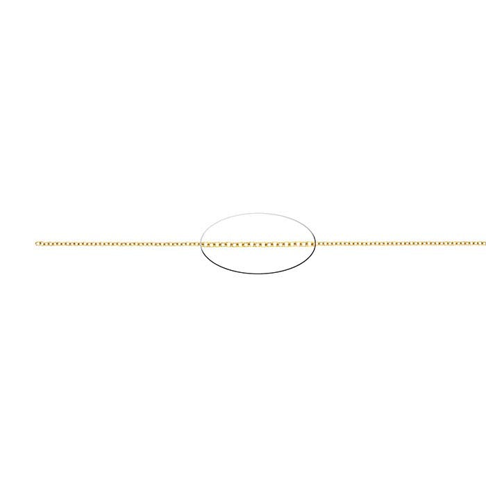 14K Yellow Gold Oval Cable Chain
