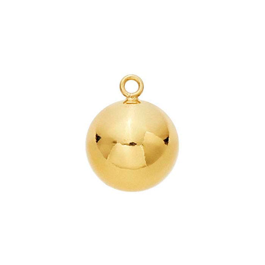 Charm a sfera 7,7 mm in oro giallo 14/20 gold-filled