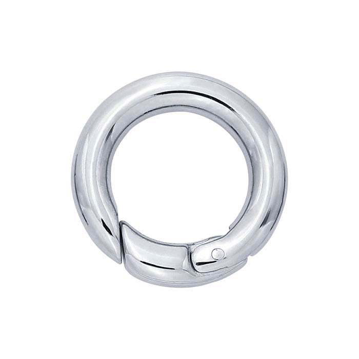 Chiusura a pressione rotonda in acciaio inossidabile 18 x 18 mm