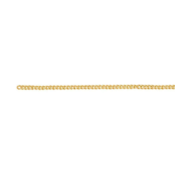 14K Yellow Gold Curb Chain