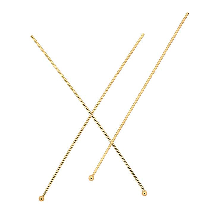 14/20 Geel Goud Gevuld 50,8mm 1,5mm Bolkopspeld, 0,64mm, 1/2-Hard