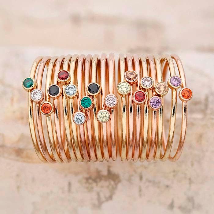 14/20 Yellow Gold-Filled CZ-Set Ring