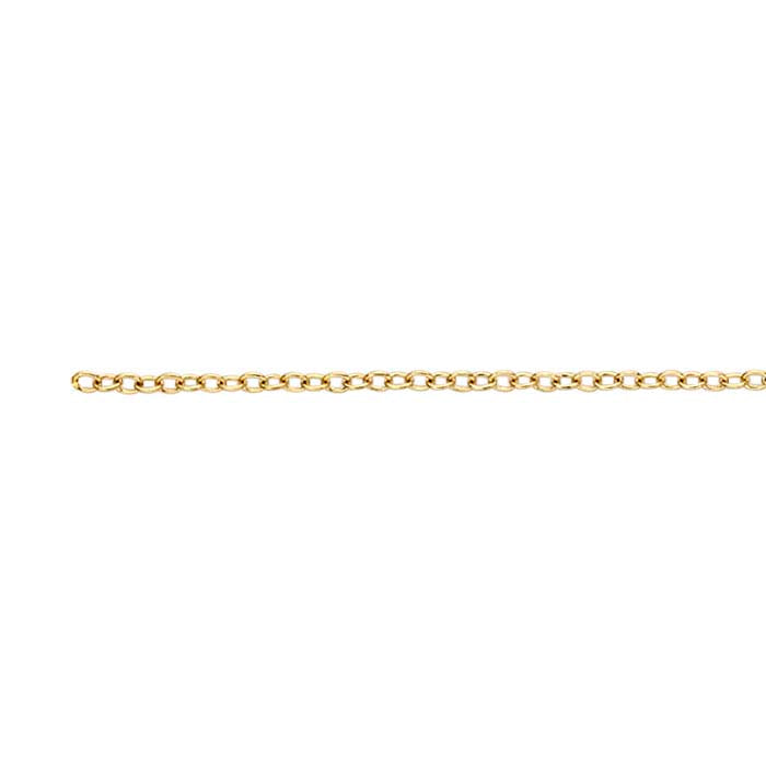 14/20 Yellow Gold-Filled Oval Cable Chain