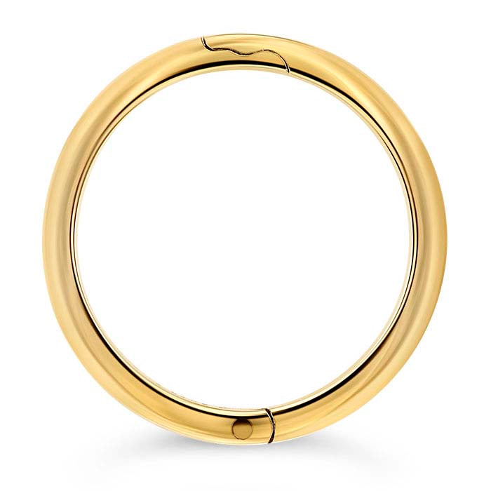 14K Yellow Gold 4mm EasyFit Hinged Wedding Band