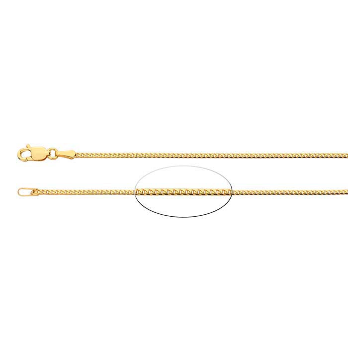 14K Yellow Gold Franco Chain