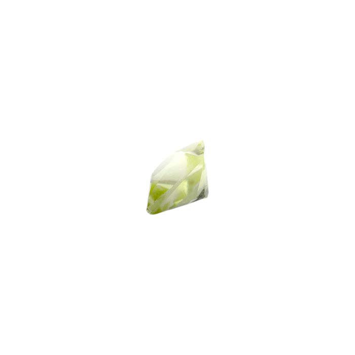 Peridot Princess Faceted Gemstone, AA-Grade