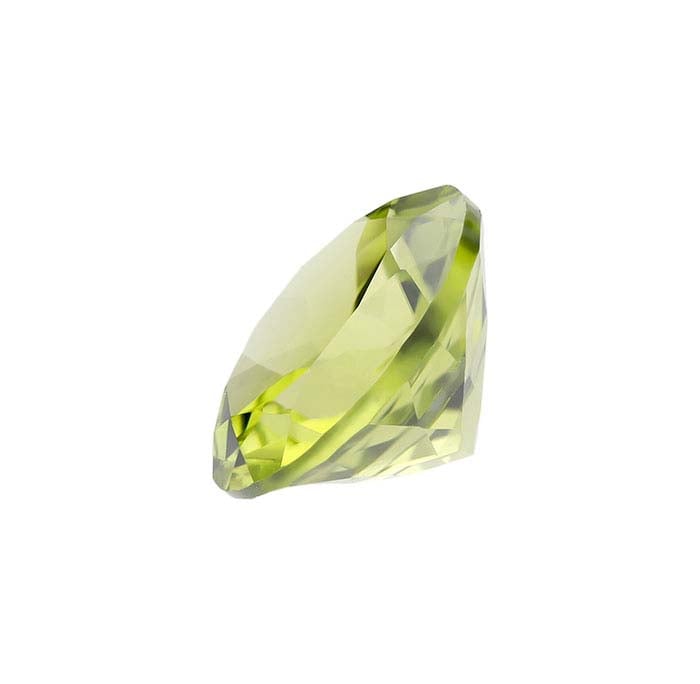 Peridot Round Faceted Gemstones, AA-Grade