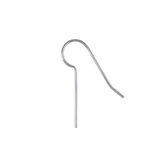 Stainless Steel Ear Wire with Straight Long Leg