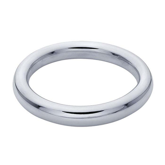 Armreif aus Sterlingsilber, hohl, rund