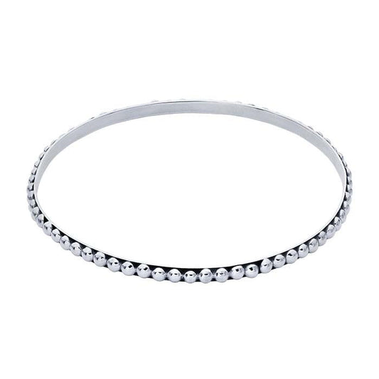 Armreif mit Perlen aus Sterlingsilber