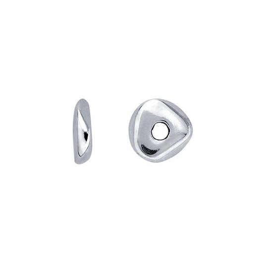 Sterling Silver 1mm Asymmetrisk Pärla