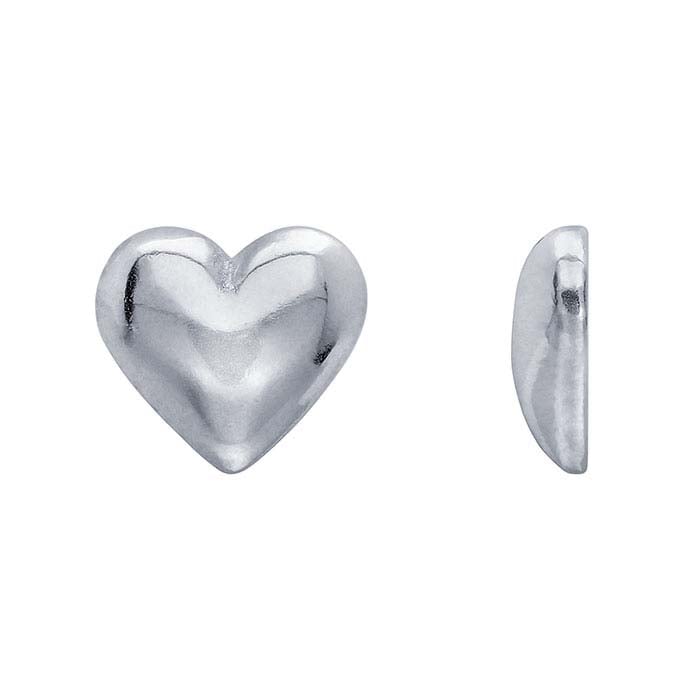 Sterling Silver Heart Component