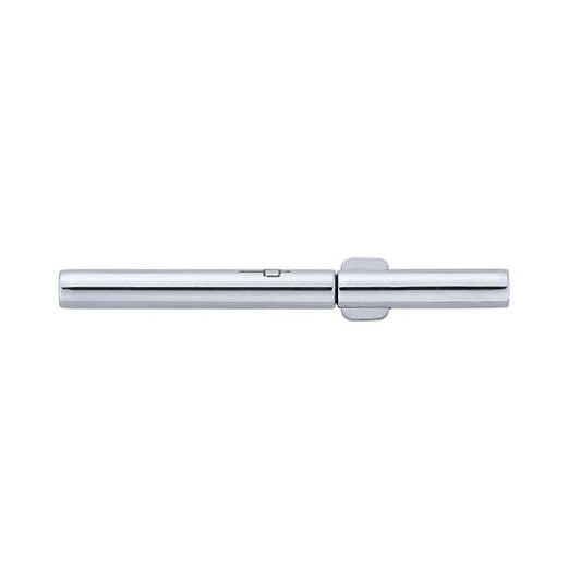 Stainless steel 22.3 x 2mm Push-Release Clasp, 1.5mm ID