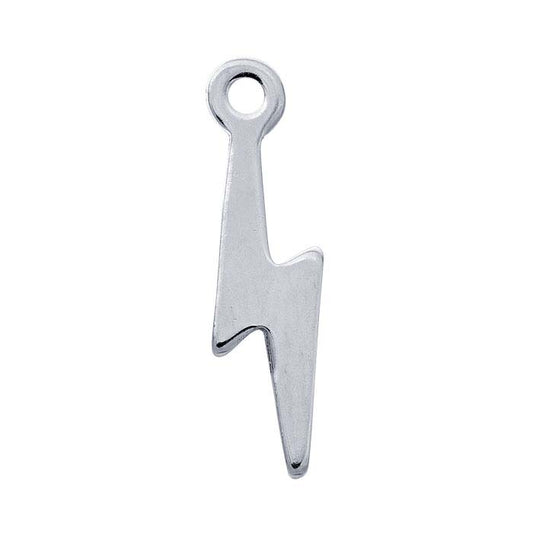 Sterling Silver Lightning Bolt Component