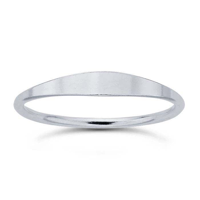 Sterling Silver Small Signet Ring