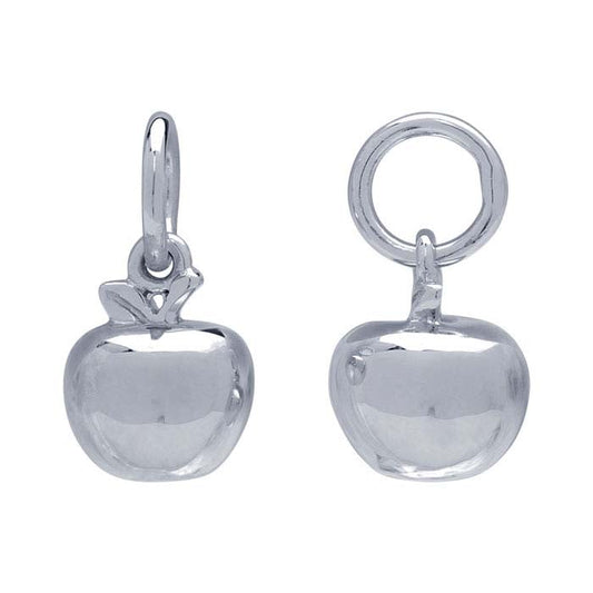 Sterling Silver Apple Charm
