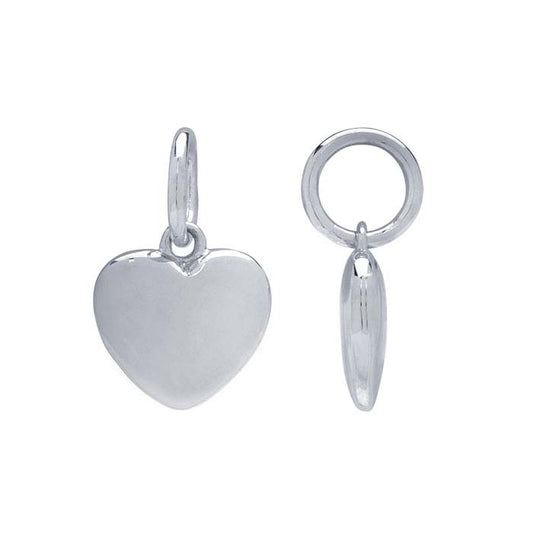 Herzanhänger aus Sterlingsilber
