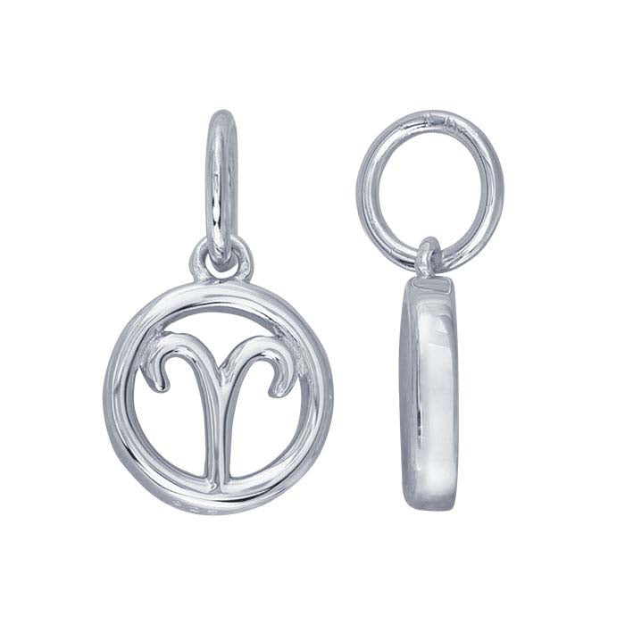 Sterling Silver Aries Charm