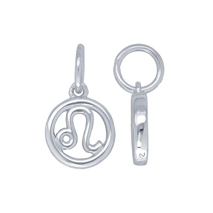 Sterling Silver Leo Charm