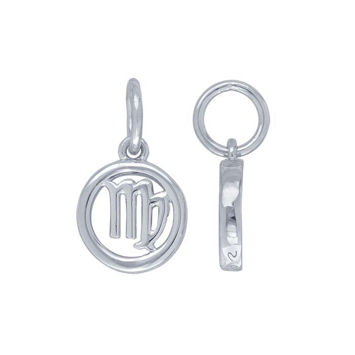 Sterling Silver Virgo Charm