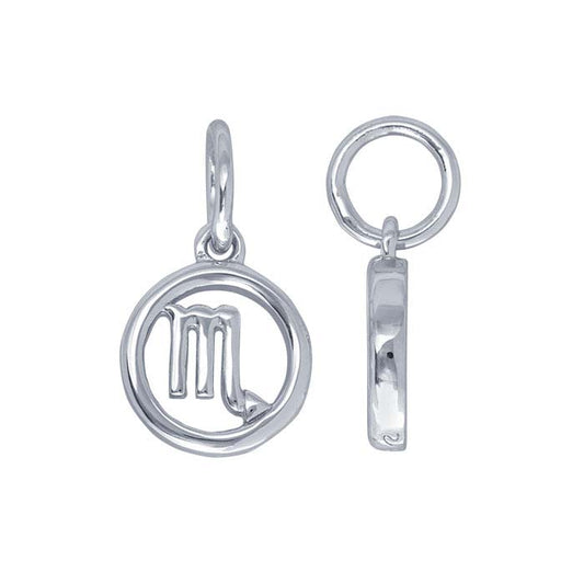 Sterling Silber Skorpion Charm