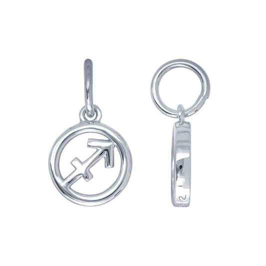 Sterling Silber Schütze Charm