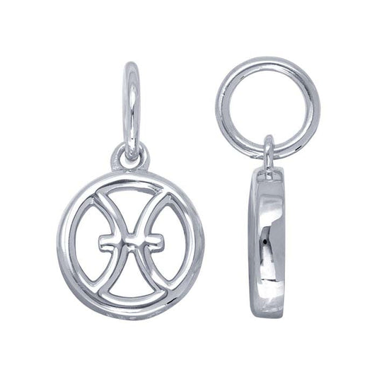 Sterling Silber Fische Charm