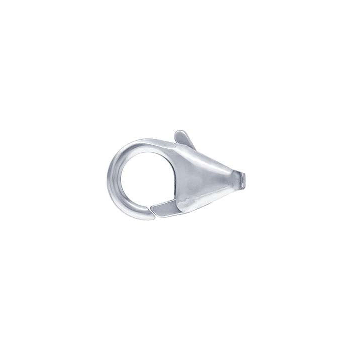 Sterlingsilver 10 x 6,2 mm tårdroppe hummerlås