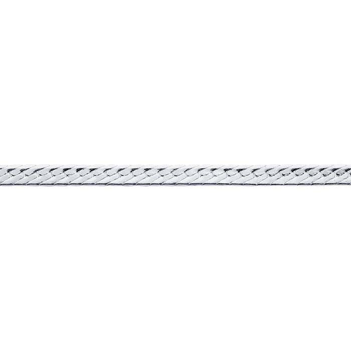 Chaîne Chevron en Argent Sterling 1,65 mm